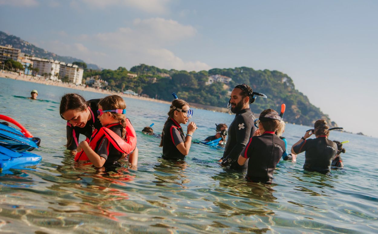 Snorkel Lloret de Mar familiar