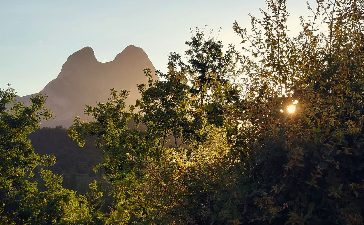 Pedraforca posta sol