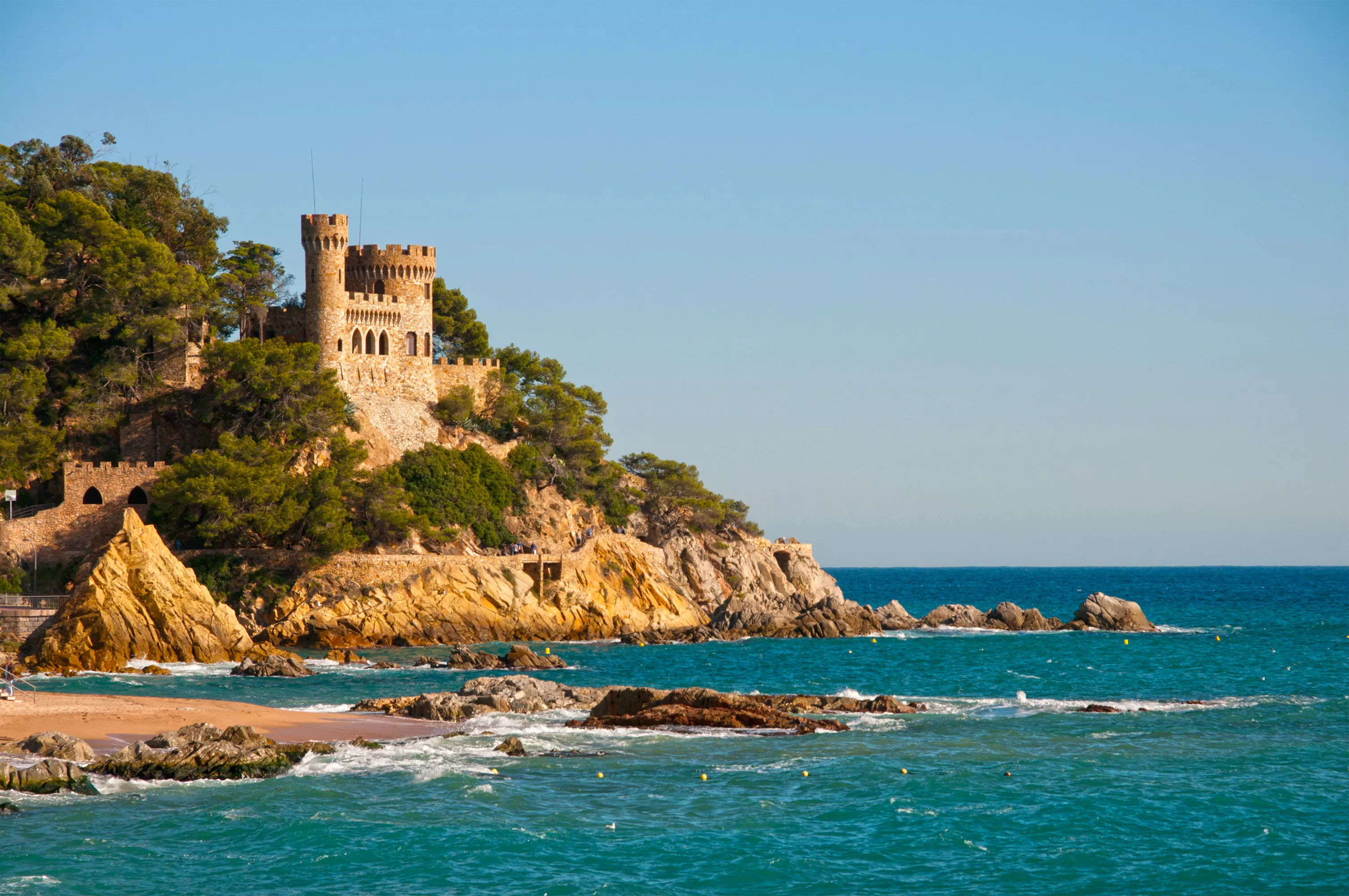 El castell de Sant Joan, Lloret de Mar