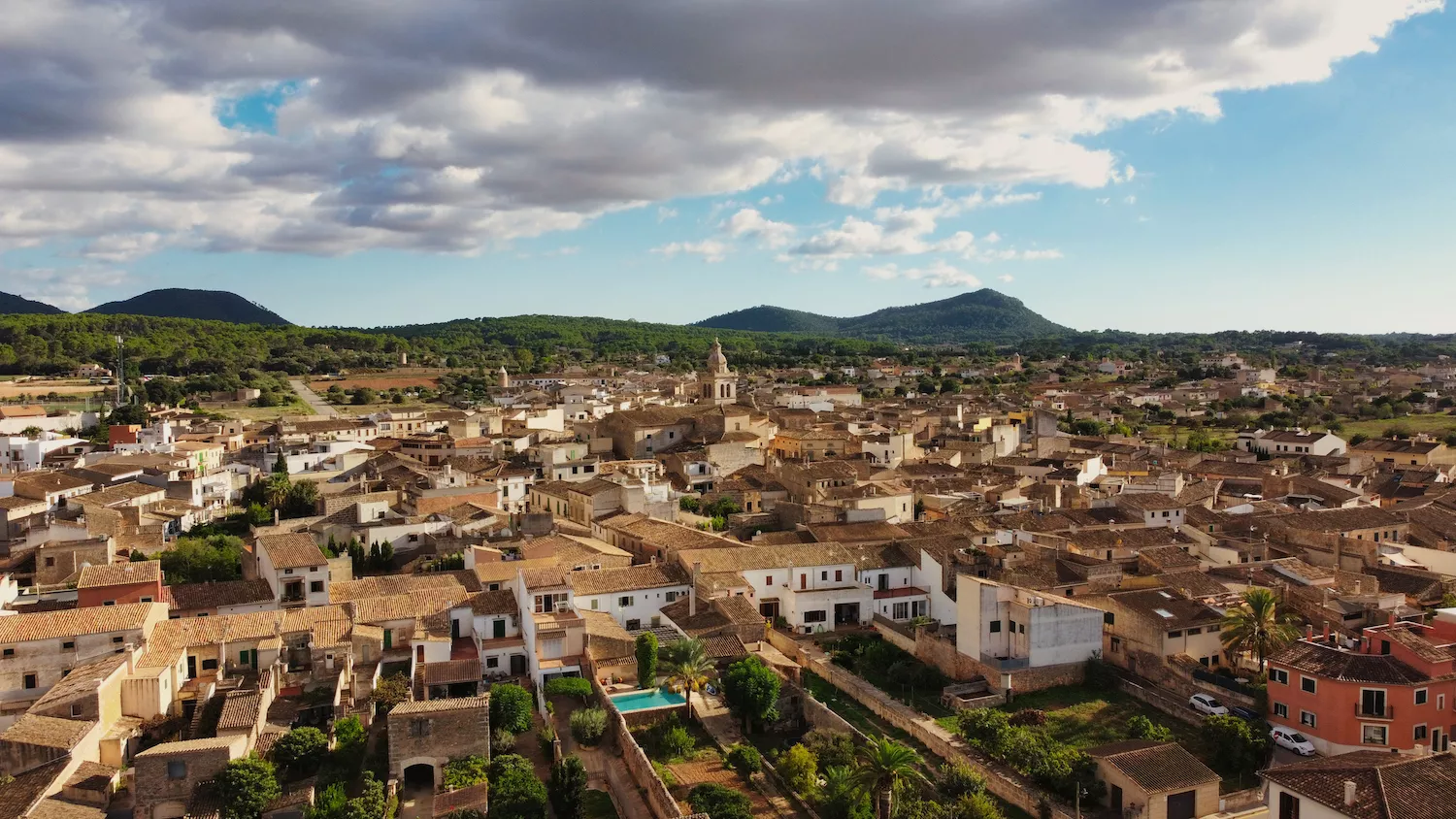 Vista d'Algaida