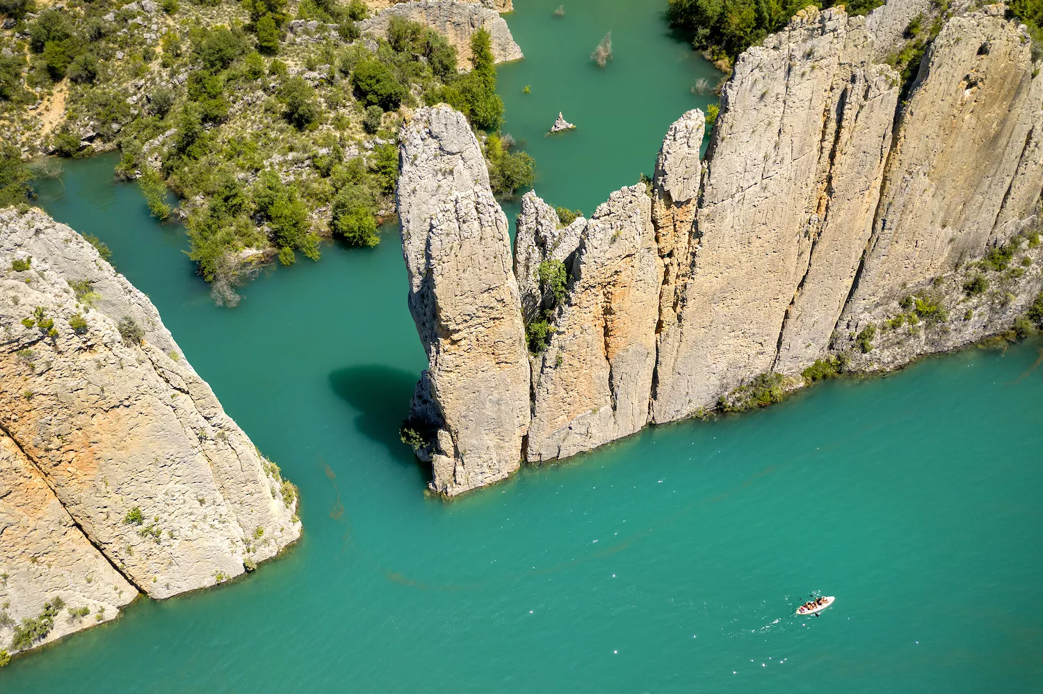 El pantà de Canyelles