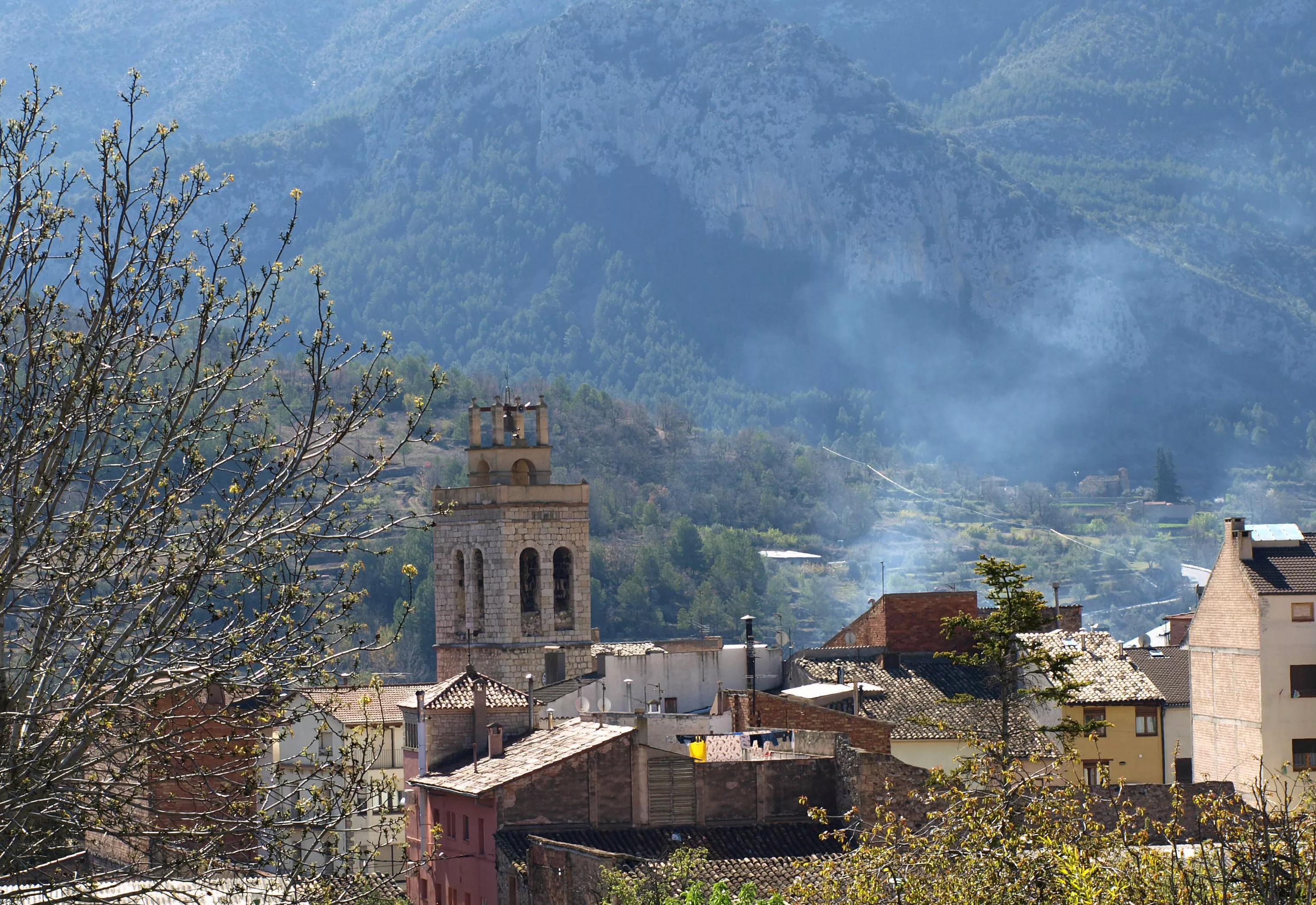 Vista d'Organyà