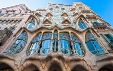 La casa Batlló, al passeig de Gràcia de Barcelona