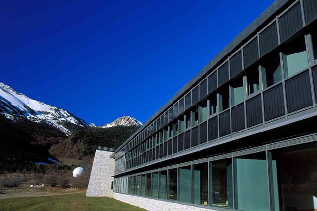 L'edifici de MónNatura Pirineus