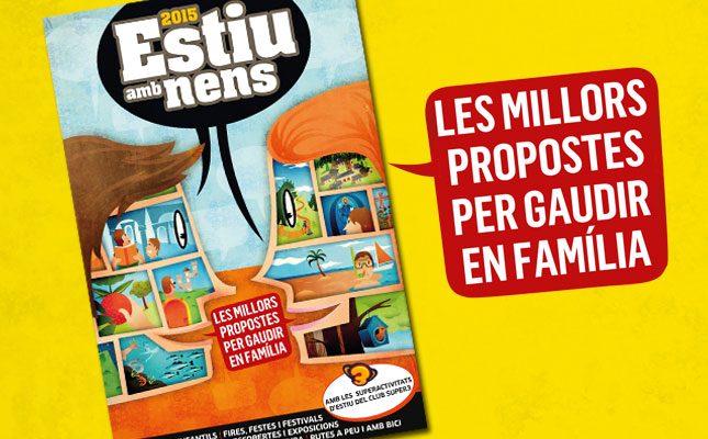 Portada de l'especial 'Estiu amb nens 2015'