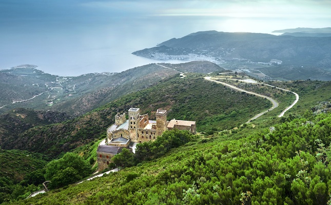 El conjunt monumental de Sant Pere de Rodes, al cap de Creus