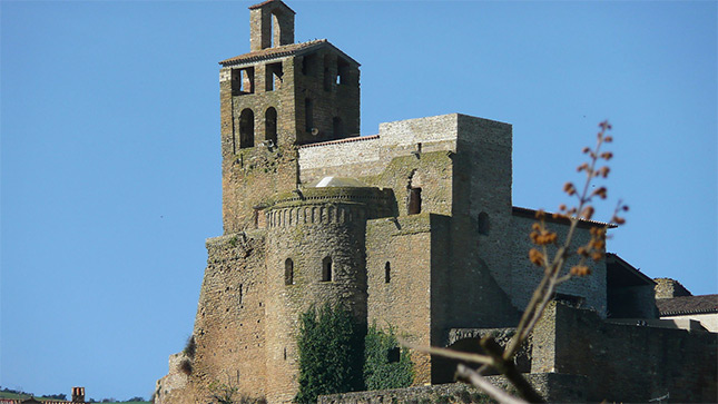 El castell d'Àger i la col·legiata de Sant Pere d'Àger