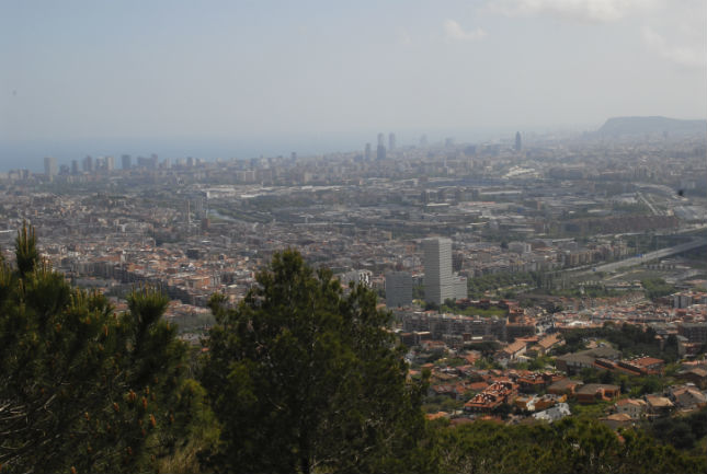 Mirador de Puig Castellar a Santa Coloma de Gramenet