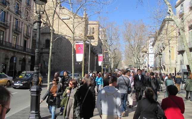 Passejant per la Rambla et podràs traslladar a la vida del periodista