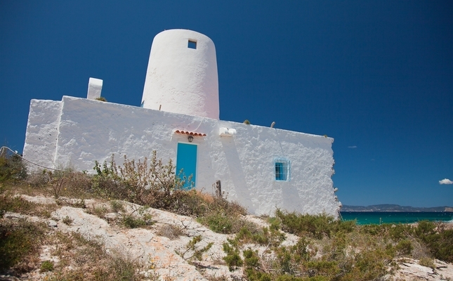 Construcció tradicional a ses Salines