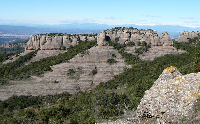 Vistes des del Parc Natural de Sant Llorenç del Munt i l'Obac