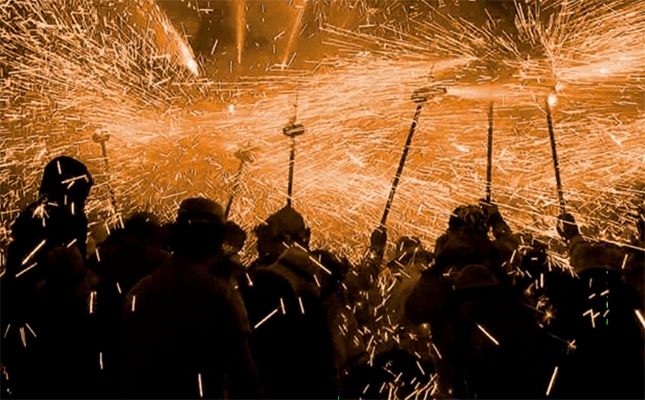 Correfoc de la Festa major de Santa Cristina d'Aro