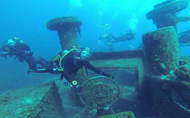 El 'Boreas', un vaixell de la Segona Guerra Mundial enfonsat 