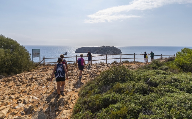 El cap de la Barra, un mirador a les illes Medes