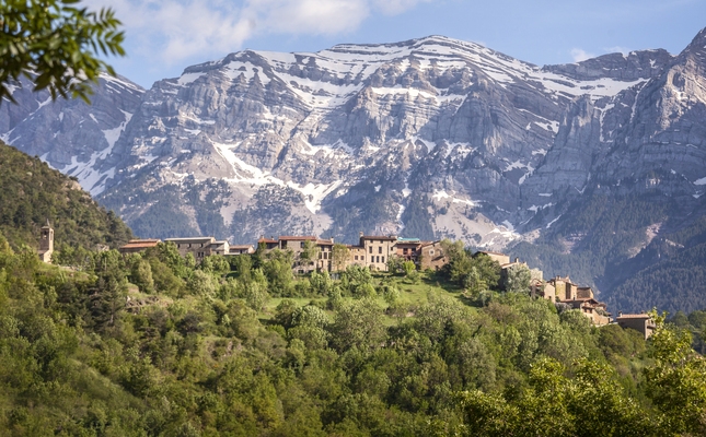 El mirador d'Arsèguel, a Cadí poble