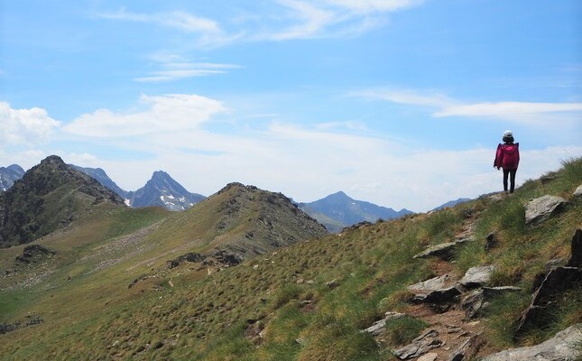 Des del pic de Creussans, situat a França, però amb accés des d’Andorra, la vista dels Pirineus és espectacular