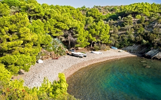 Cala Guillola, al nord de Cadaqués