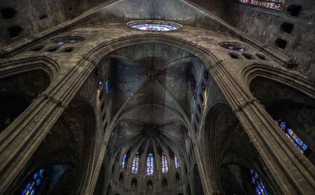 L'interior de la catedral de Girona