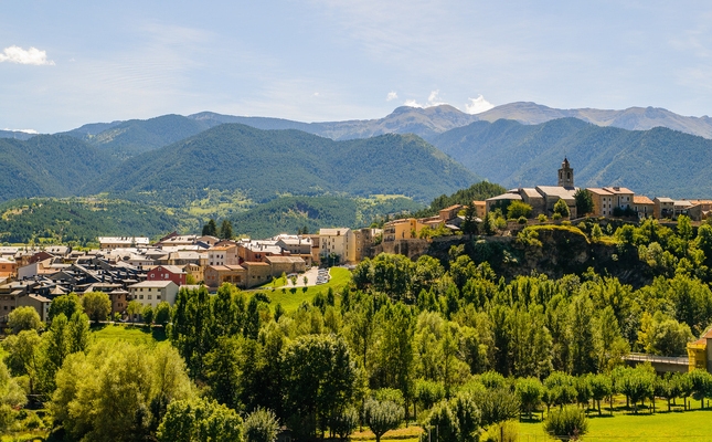 Panoràmica de Bellver de Cerdanya