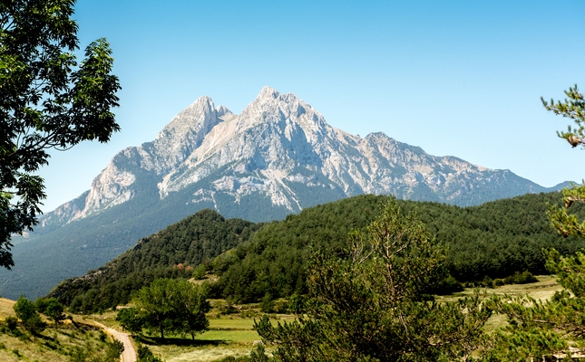 Les imponents vistes al Pedraforca