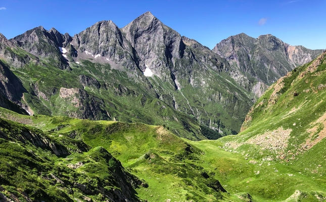 El verd predomina a les muntanyes de l’Ariége