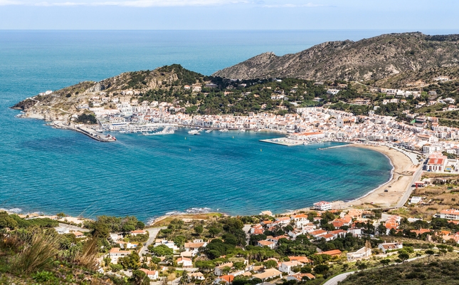 Panoràmica de la badia del Port de la Selva 