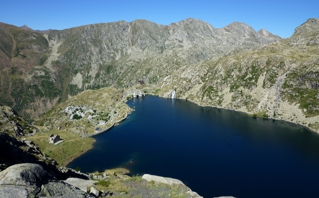 Imatge de l'estany de Gento