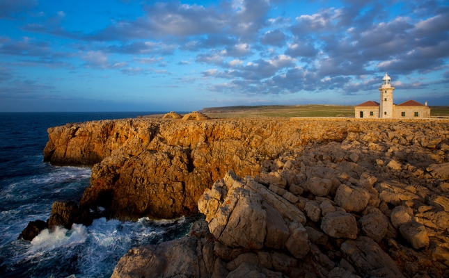 Punta Nati, a la costa nord-oest de Ciutadella