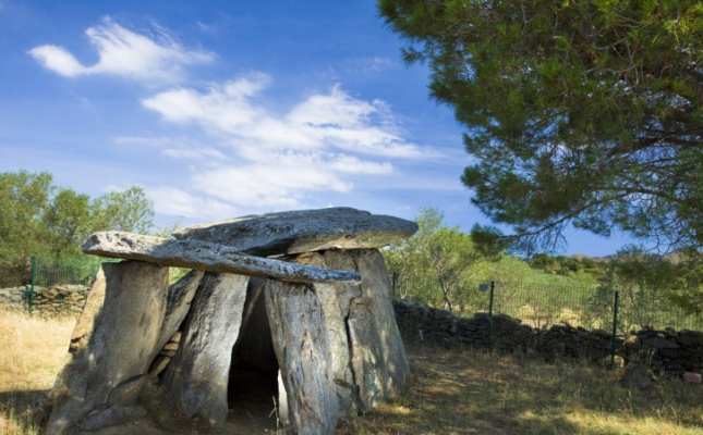 El dolmen de la Creu d’en Cobertella