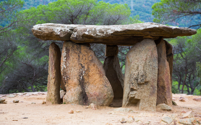 El dolmen de Vallgorguina