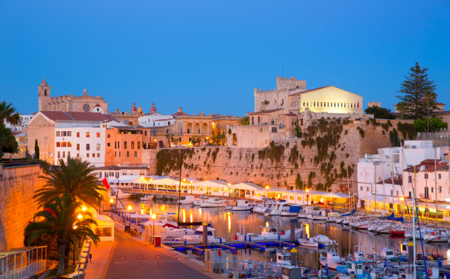 Panoràmica del mirador des Port de Ciutadella