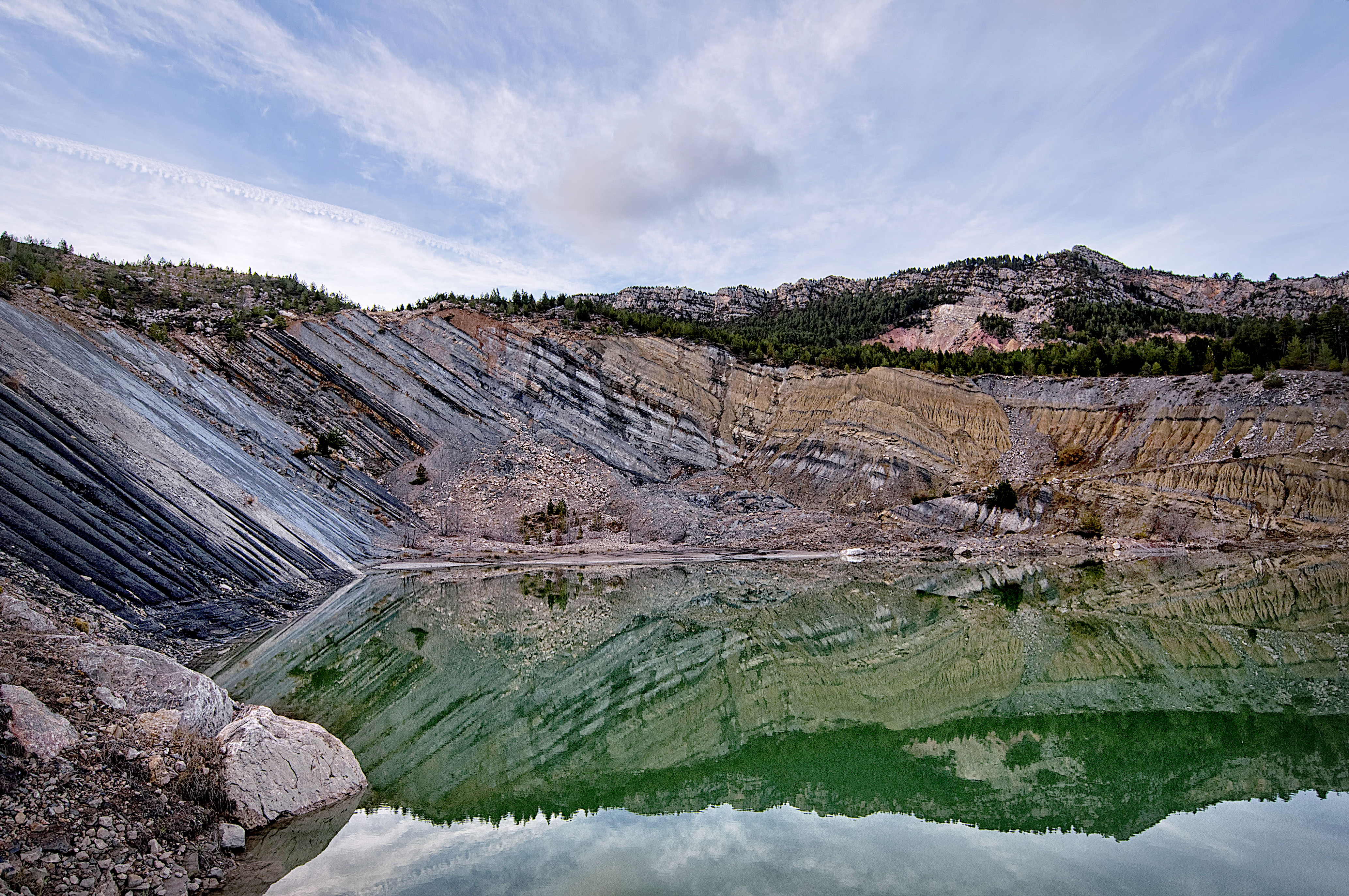 La mina de Vallcebre, a tocar de Fumanya