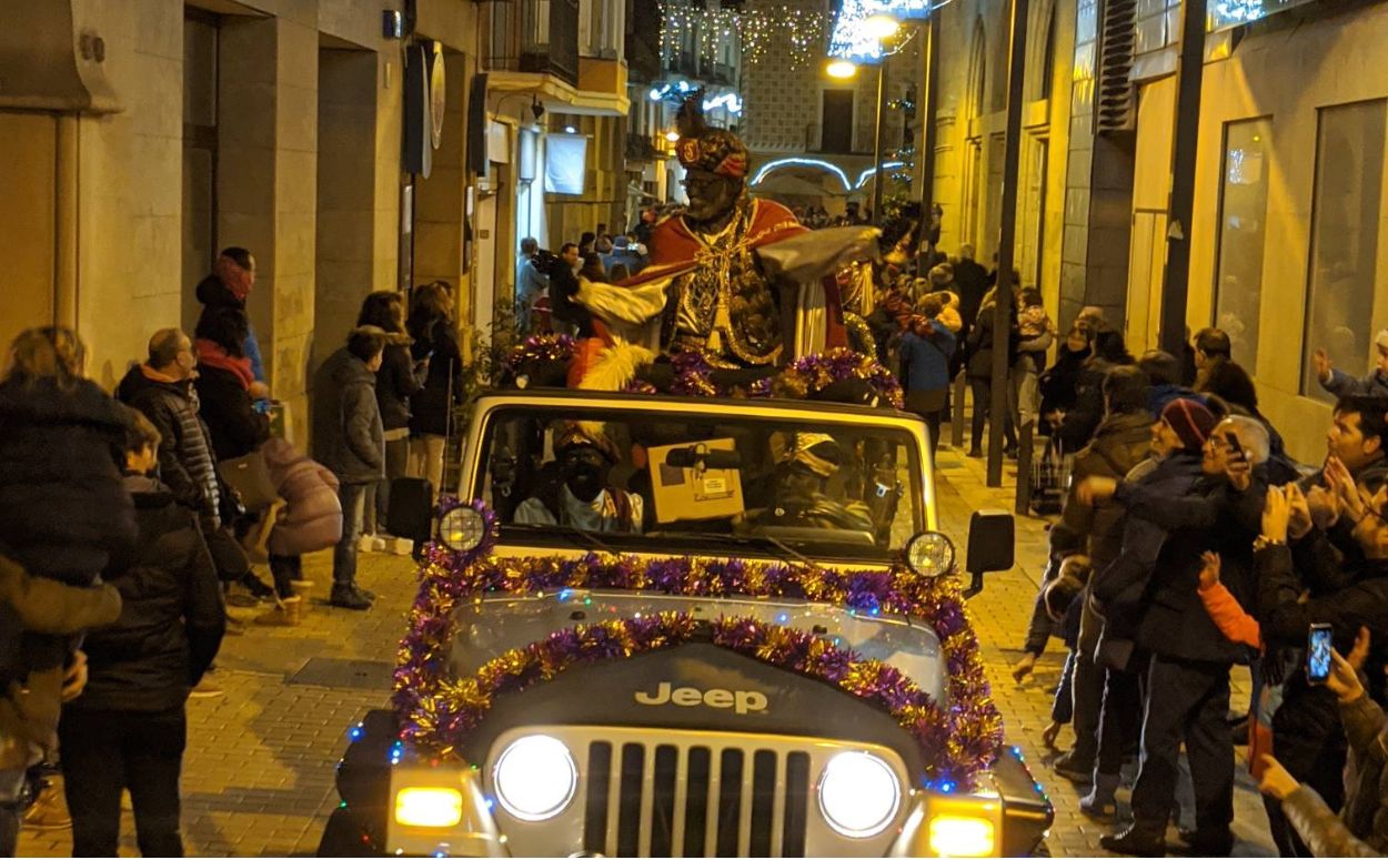 Acte d'arribada el dia 28 de desembre del Patge Faruk a Igualada