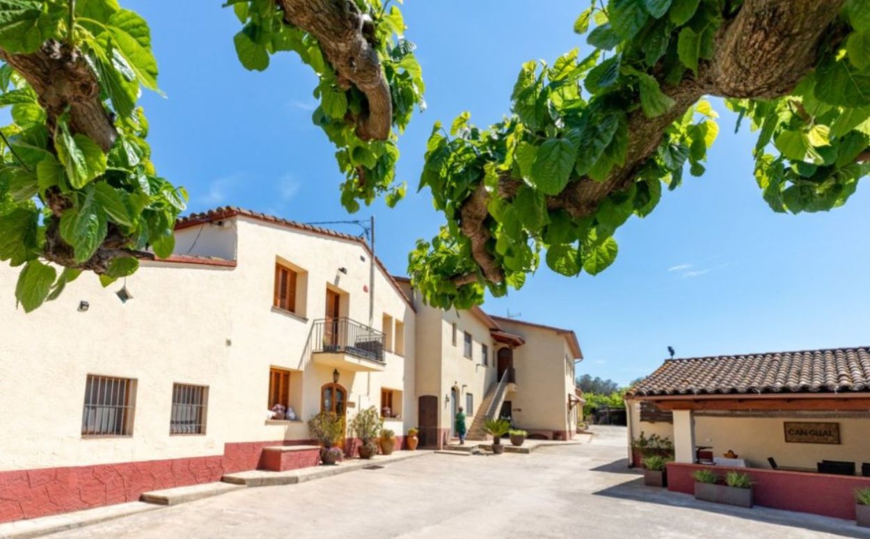 Can Gual, a l'Ametlla del Vallès, un dels establiments sostenibles del Vallès Oriental