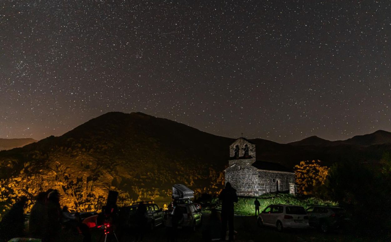 Observació d'estrelles a la Vall de Boí