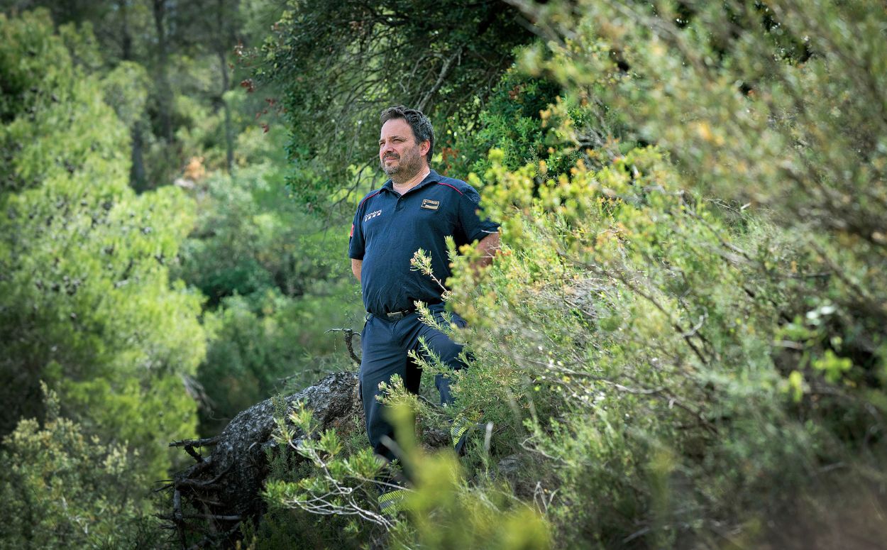 Marc Castellnou es dedica a la microeconomia a les zones rurals i és expert en incendis.