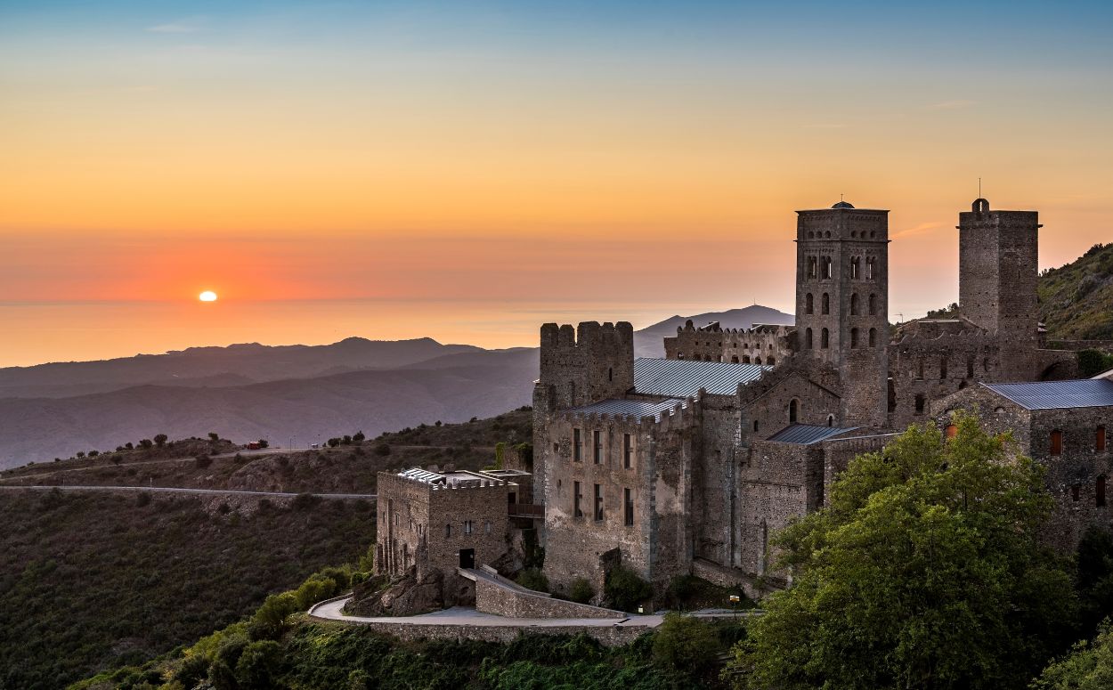 Sortida de sol als vols de Sant Pere de Rodes