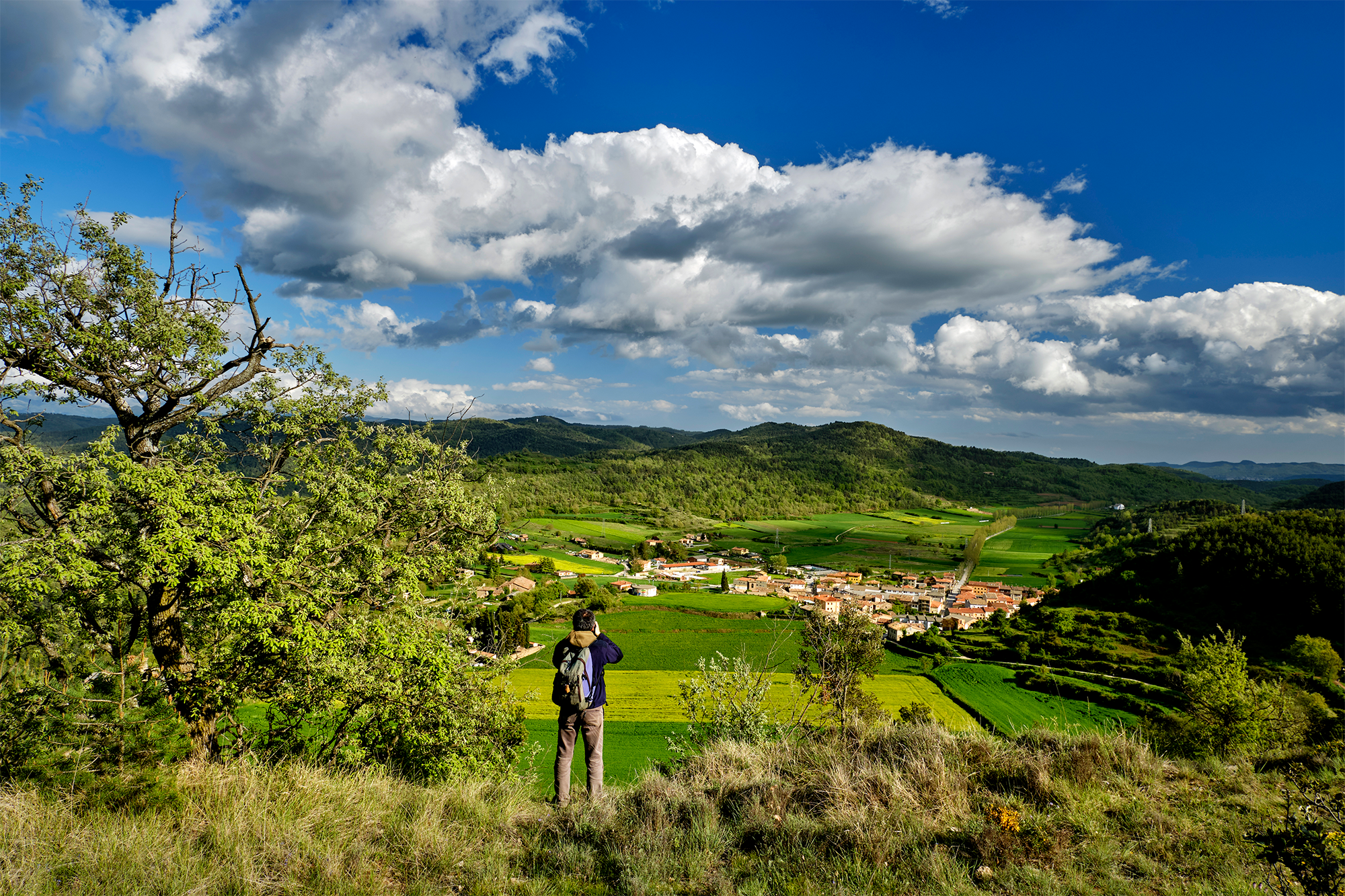 Gaudim de les espectaculars vistes del Moianès.