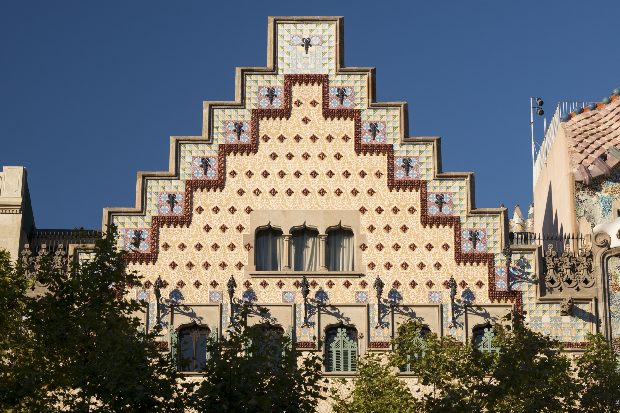 La Casa Amatller, al Passeig de Gràcia