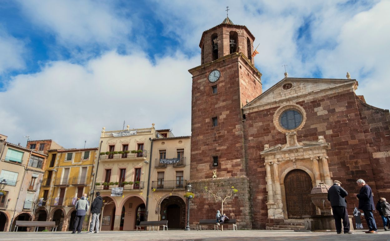 Plaça Major de Prades