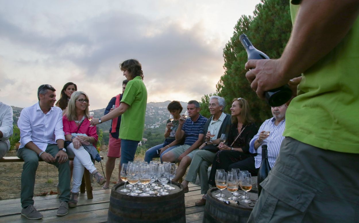 Tast de vins al celler Bouquet d’Alella, de la DO Alella