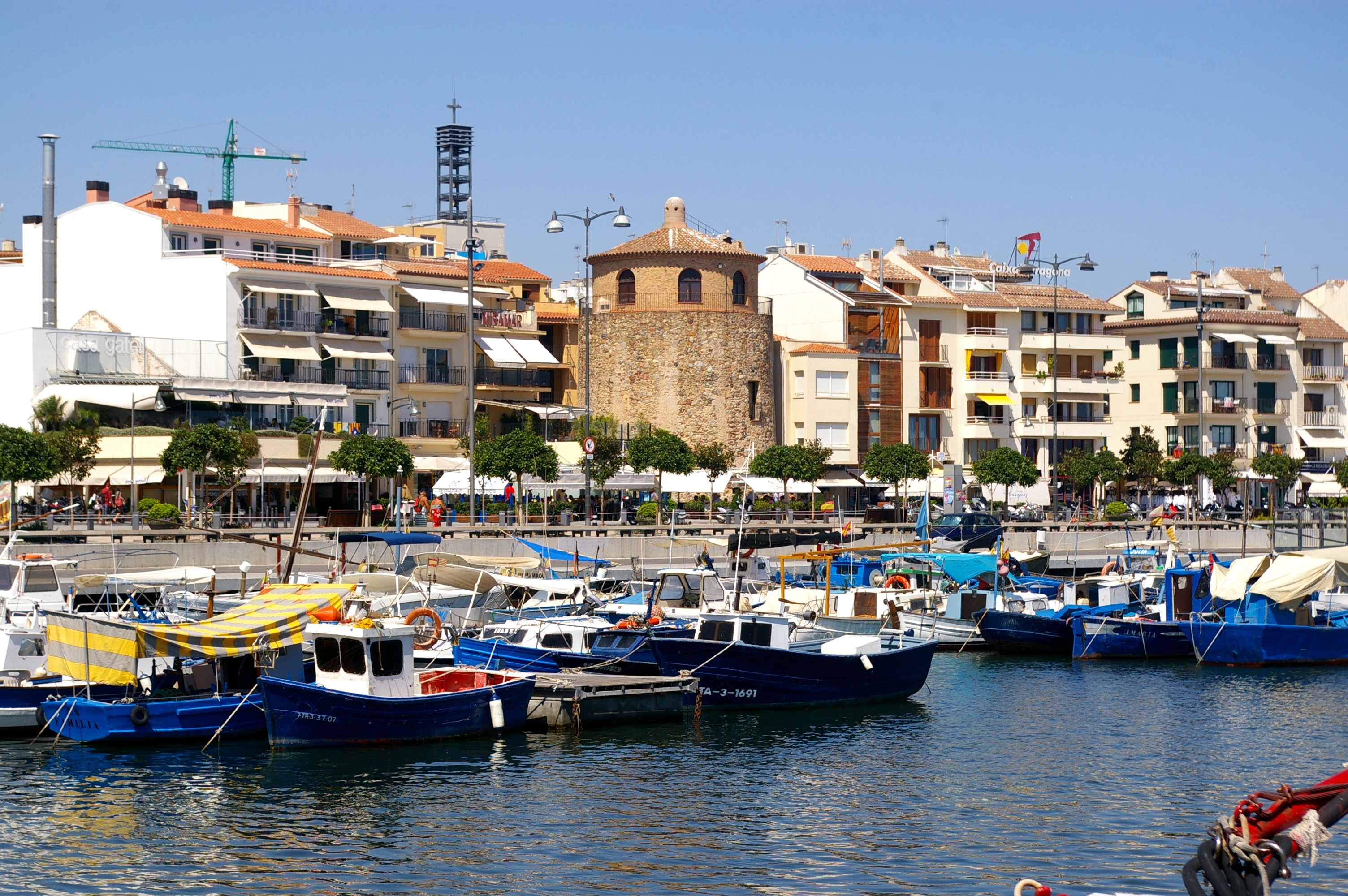 Imatge del port de Cambrils