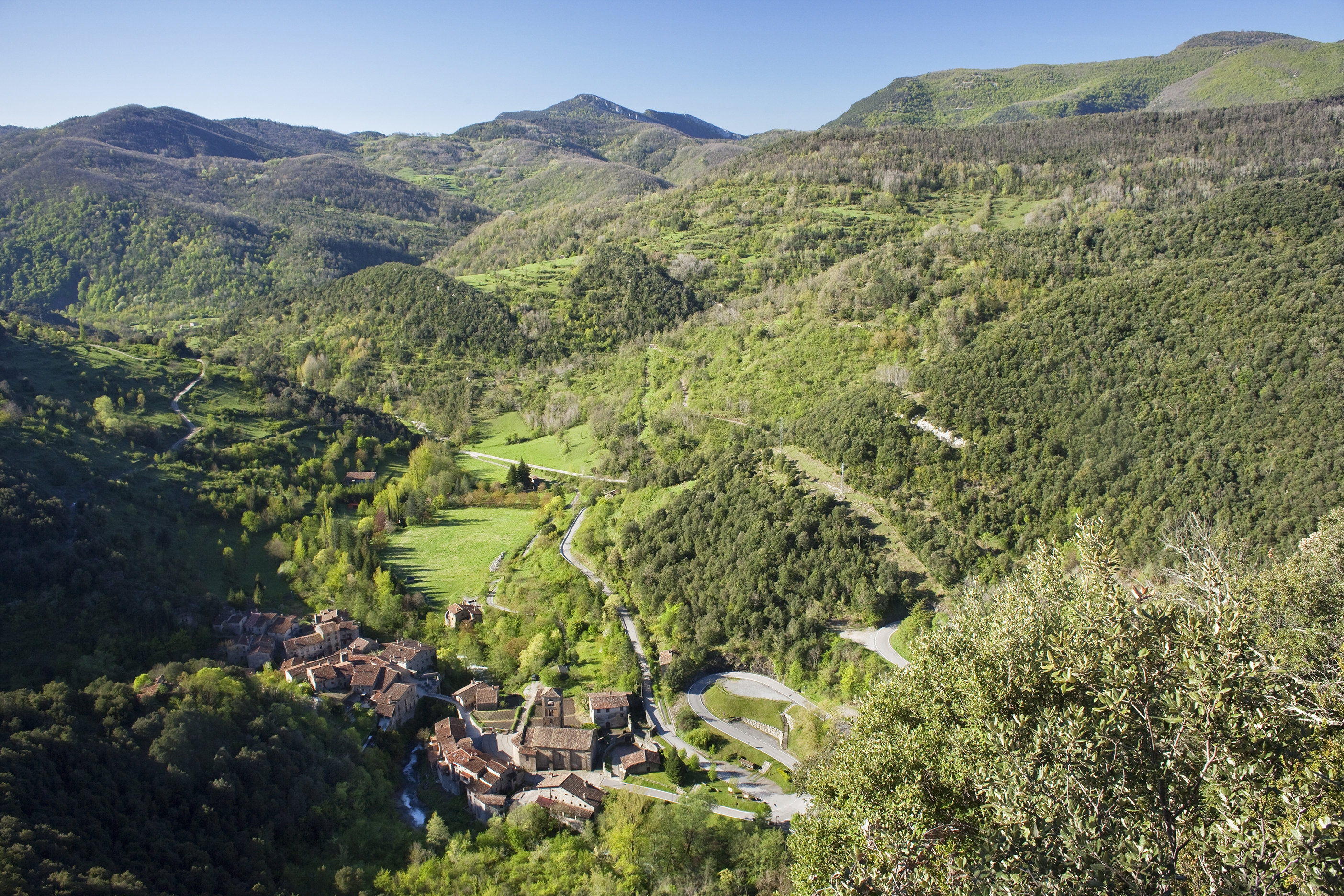 Beget és un poble petit que no pot créixer més. No es pot construir res a 500 metres de l’església.