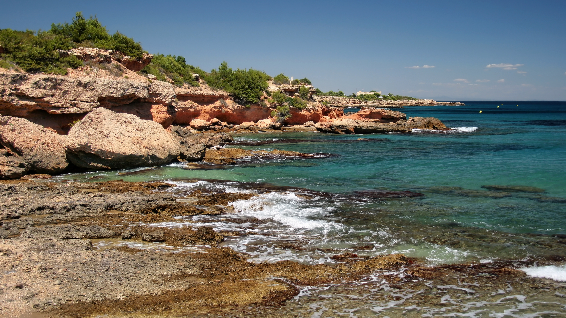 Cala Forn, una de les Tres Cales