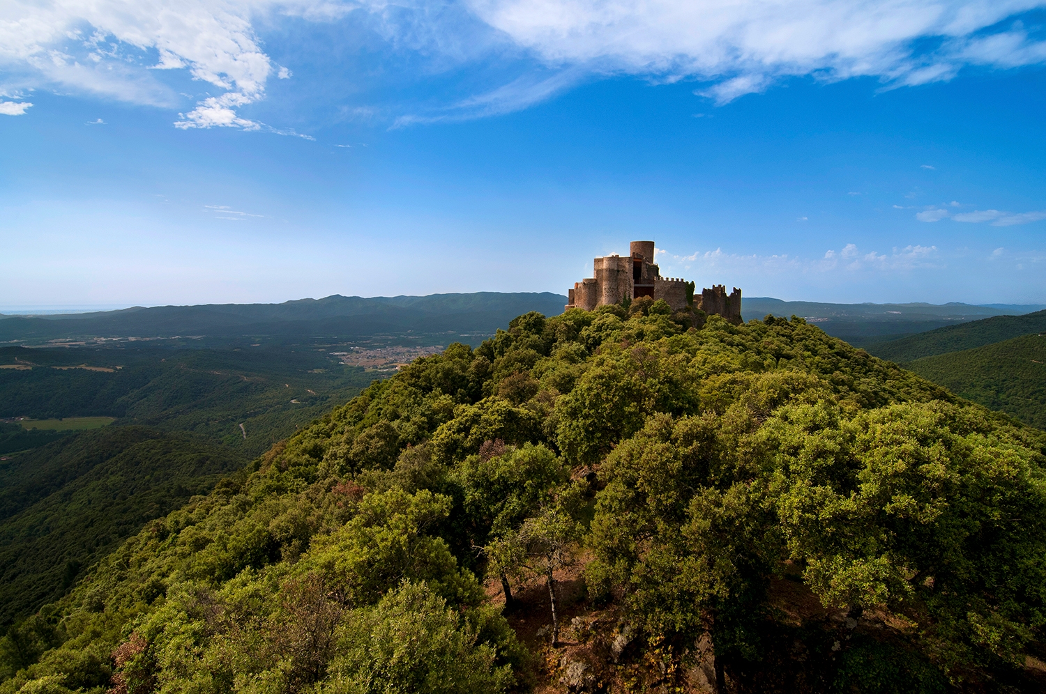 El castell de Montsoriu