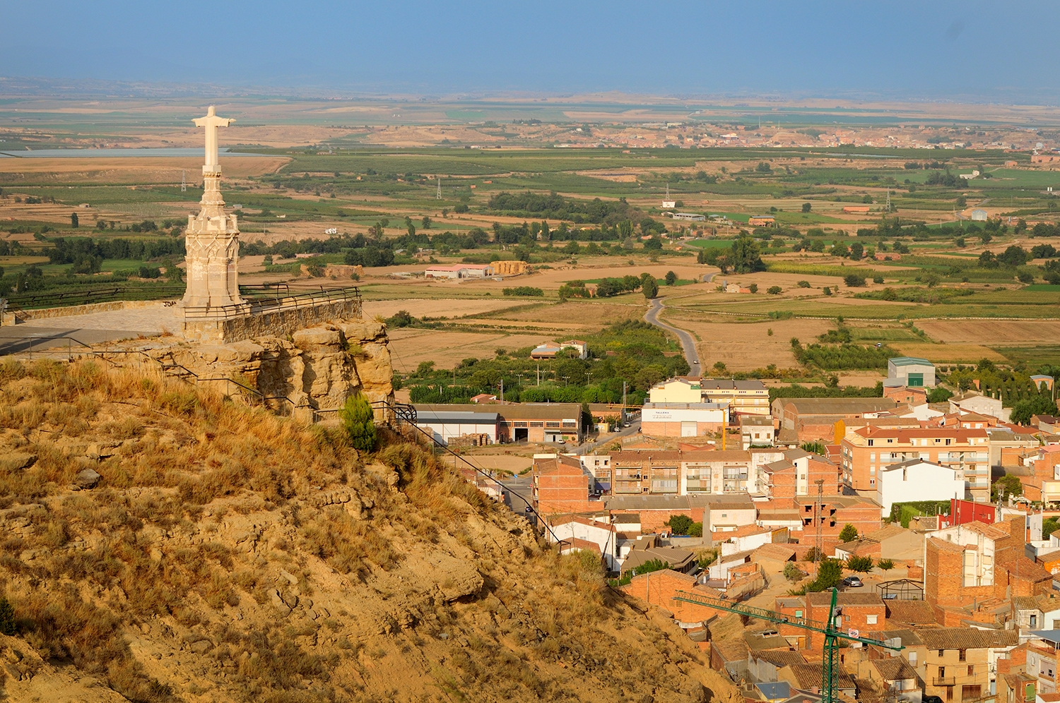 Estàtua del Sagrat al mirador