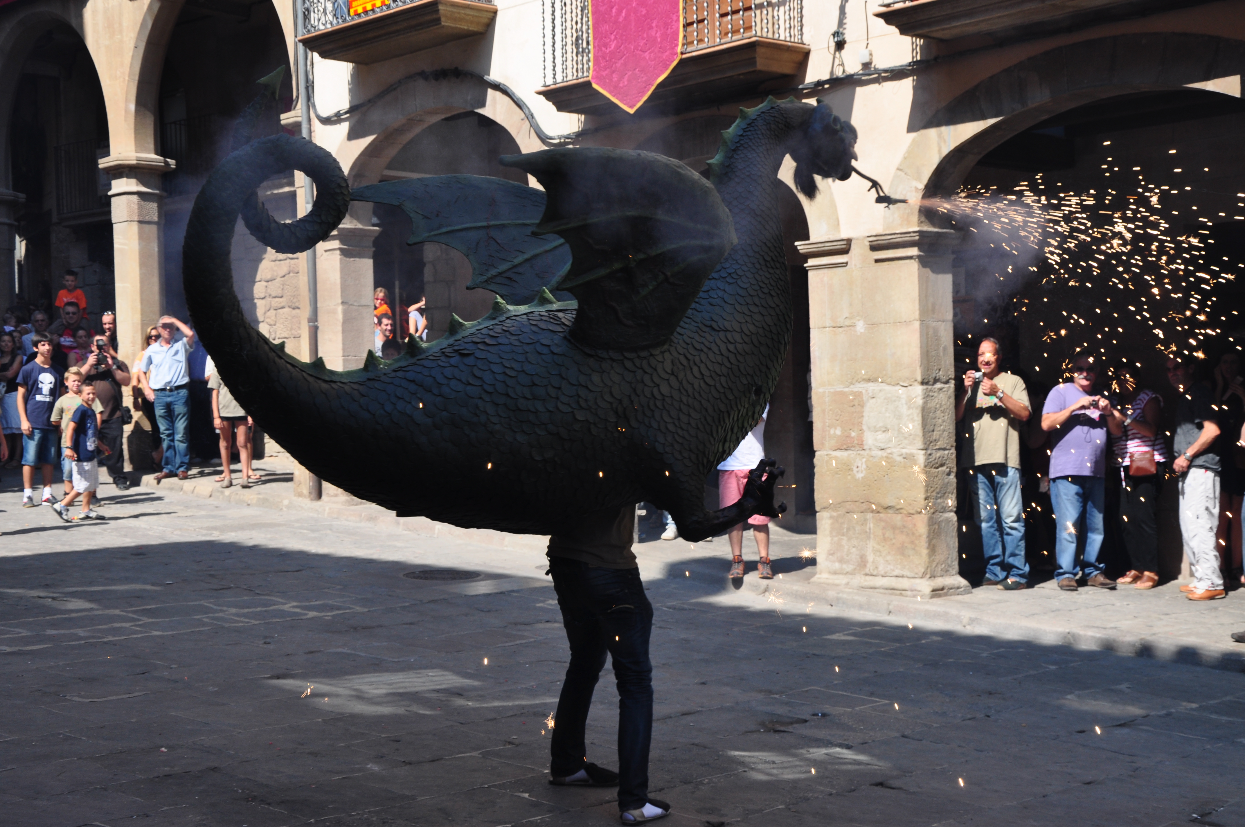 Drac de Solsona a la festa major