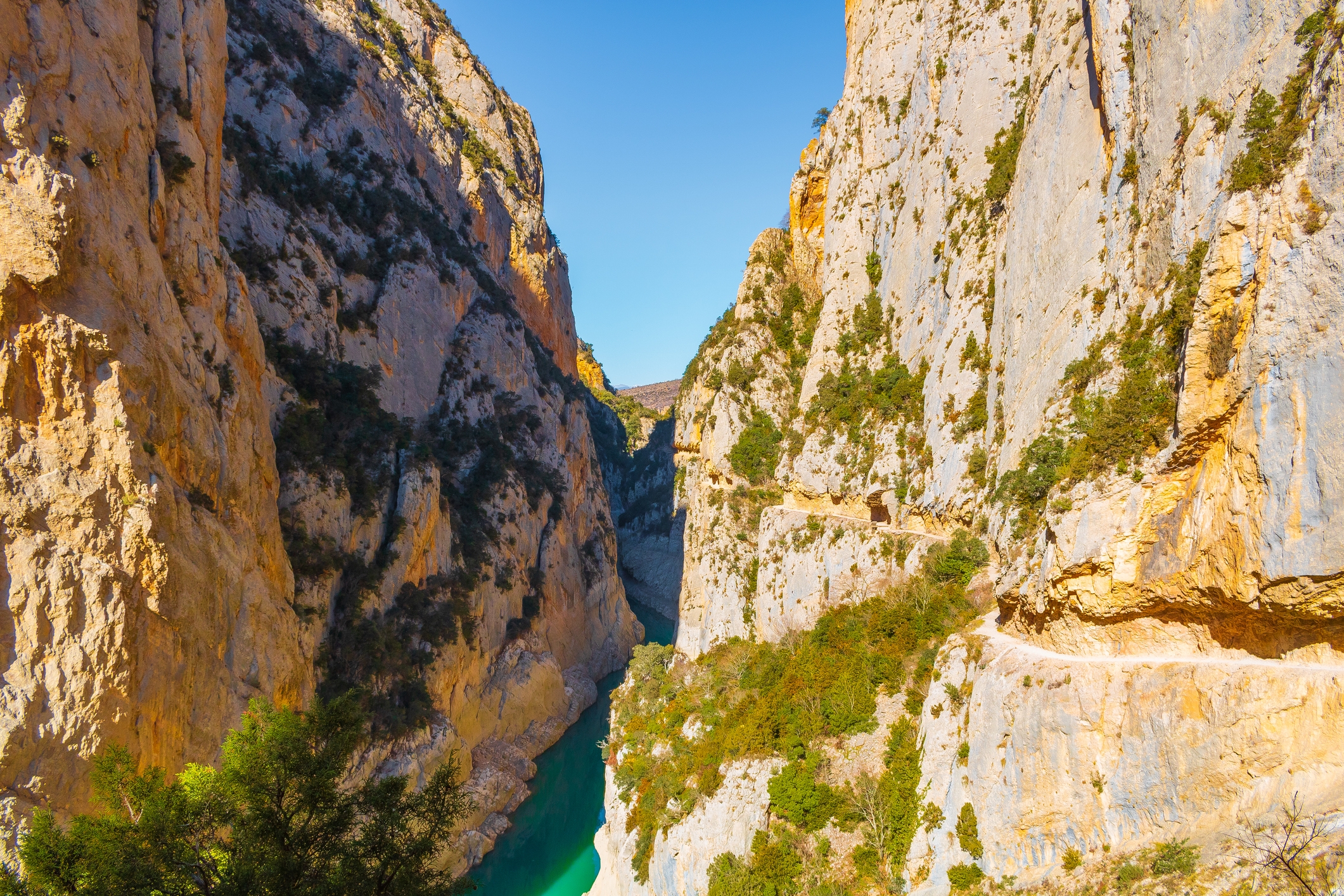 El congost de Mont-rebei, al Montsec