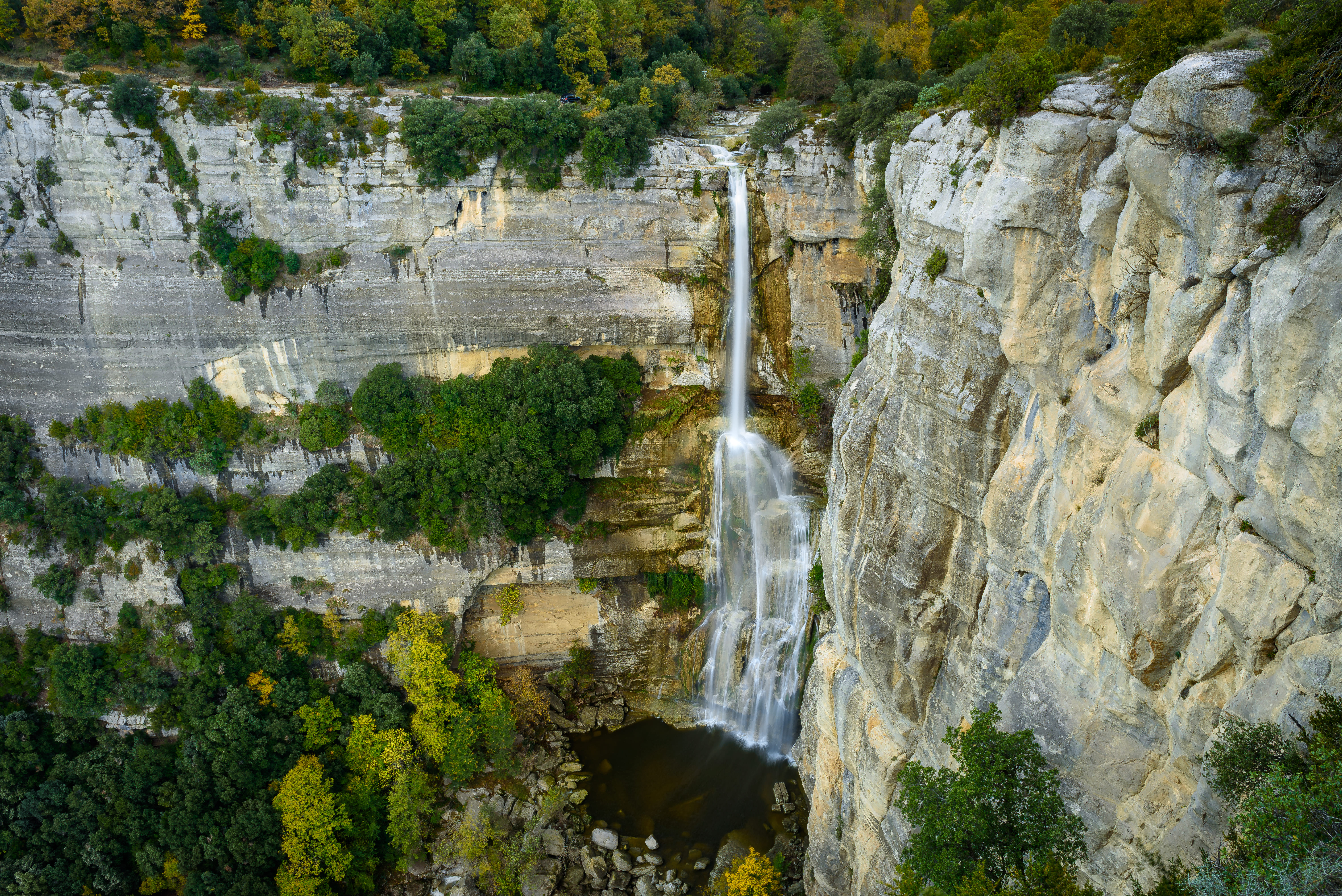 Mirador del Salt de Sallent, a Rupit