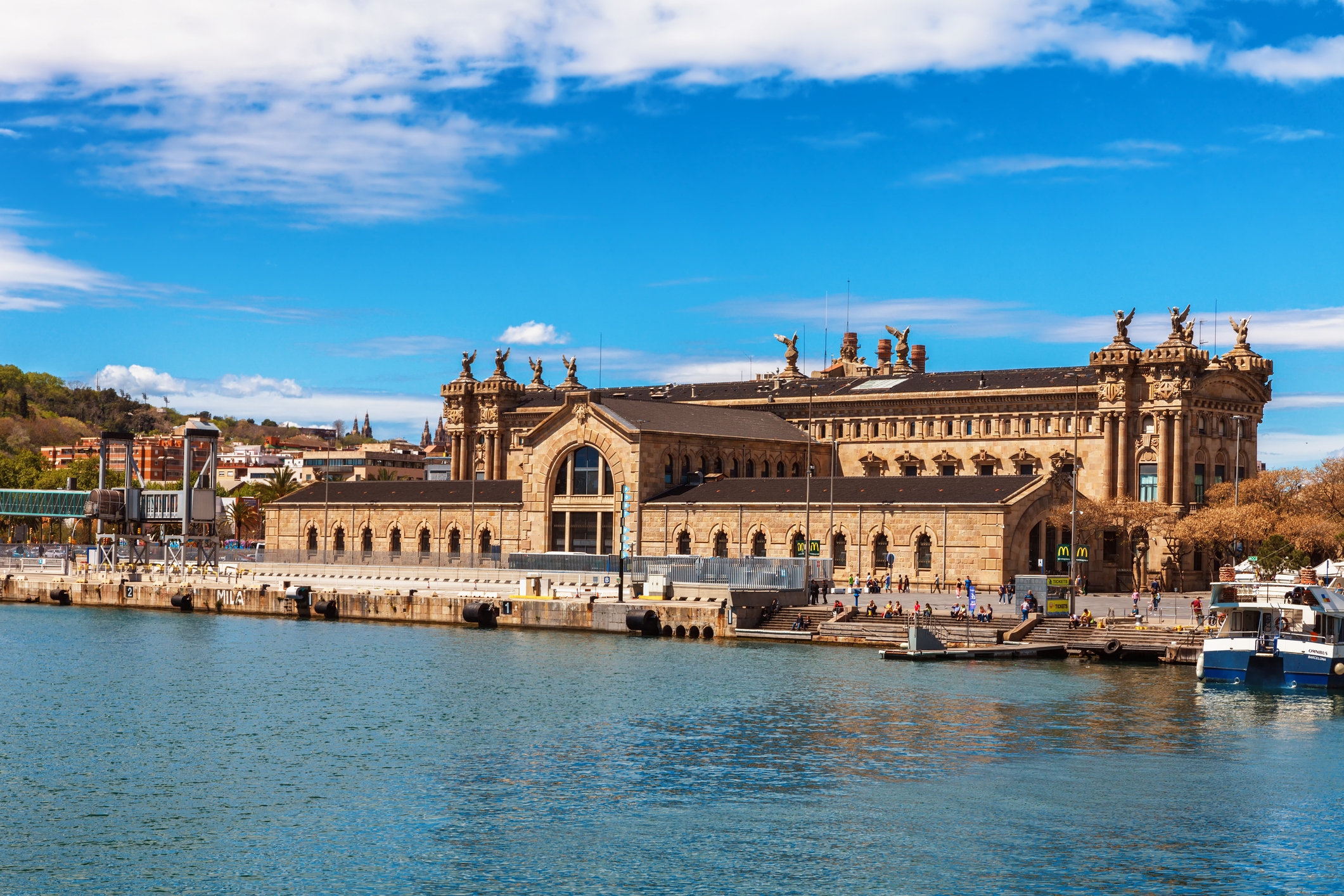 Exterior del Museu Marítim de Barcelona